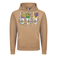 Vintage Coffee mardi gras snowballs Vintage Hoodie - MaliasSmallBusiness