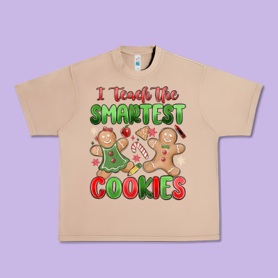 Teach The Smartest Cookies Urban Heavy Tee Designed By Maliassmallbusiness