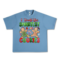 Pebble Blue teach the smartest cookies Urban Heavy Tee - MaliasSmallBusiness