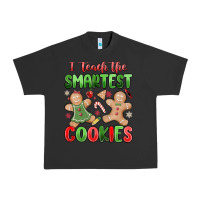 Pigment Black teach the smartest cookies Urban Heavy Tee - MaliasSmallBusiness
