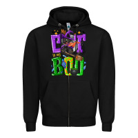 Black My cat is my boo Halloween Zipper Hoodie - NancyCooperArtShop