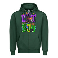 Sports Green My cat is my boo Halloween Zipper Hoodie - NancyCooperArtShop