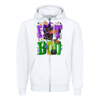 White My cat is my boo Halloween Zipper Hoodie - NancyCooperArtShop