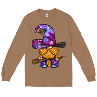 Toasted Coconut witch gnome with broom Long Sleeve Tee - BundleAndBundleShop