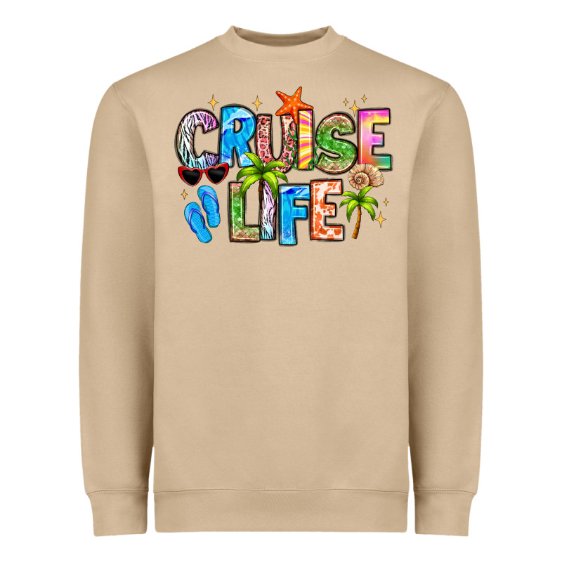 Cruise Life Heavyweight Sweatshirt by LillyAllenDesigns | Teevron