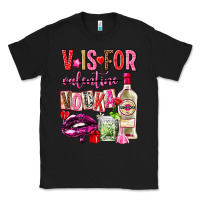 Black v is for vodka Classic Tee - NancyCooperArtShop
