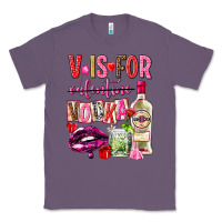 Lavender v is for vodka Classic Tee - NancyCooperArtShop