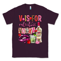 Plum v is for vodka Classic Tee - NancyCooperArtShop