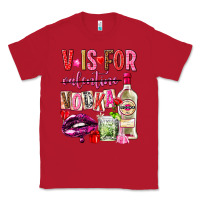 Red v is for vodka Classic Tee - NancyCooperArtShop