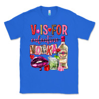 True Royal v is for vodka Classic Tee - NancyCooperArtShop