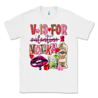 White v is for vodka Classic Tee - NancyCooperArtShop