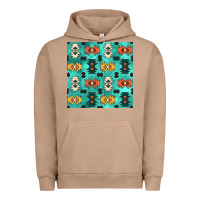 Pigment Burro native american aztec seamless pattern 3 Urban Hoodie - BundleAndBundleShop