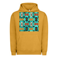 Pigment Peanut Butter native american aztec seamless pattern 3 Urban Hoodie - BundleAndBundleShop