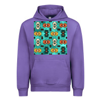 Tulip native american aztec seamless pattern 3 Urban Hoodie - BundleAndBundleShop