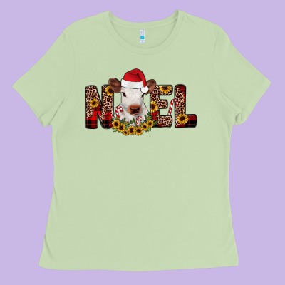 Noel Ladies Tee Designed By Jahusdesignshop