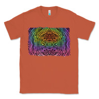 Copper colorful zebra background Classic Tee - RanaPortraitStore