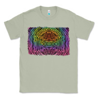 Matcha colorful zebra background Classic Tee - RanaPortraitStore