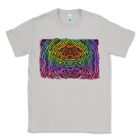 Moon Dust colorful zebra background Classic Tee - RanaPortraitStore