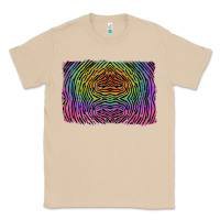 Mushroom colorful zebra background Classic Tee - RanaPortraitStore