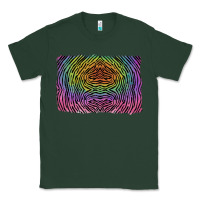 Sports Green colorful zebra background Classic Tee - RanaPortraitStore