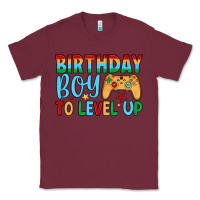 Burgundy birthday boy to level up Classic Tee - JahusDesignShop