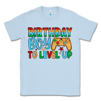 Dusty Blue birthday boy to level up Classic Tee - JahusDesignShop