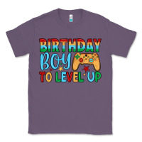 Lavender birthday boy to level up Classic Tee - JahusDesignShop