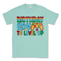 Seafoam birthday boy to level up Classic Tee - JahusDesignShop