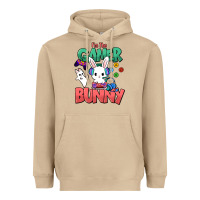 Mushroom I'm the game Bunny Easter day Heavyweight Hoodie - HowdyJamesFarm