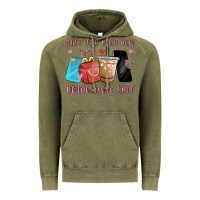Vintage Olive can't talk right now doing mom shit Vintage Hoodie - MaliasSmallBusiness