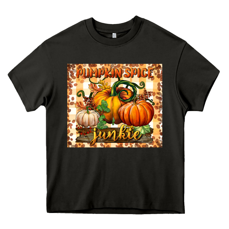 Pumpkin Spice Junkie Tumbler Heavy Core Tee by BundleAndBundleShop | Teevron
