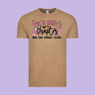This Is Just A Chapter Not The Whole Story Vintage Tee Designed By Maliassmallbusiness