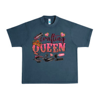 Midnight Navy crafting queen Urban Heavy Tee - NancyCooperArtShop