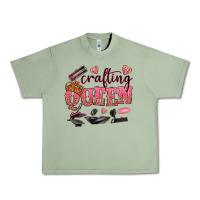 Oil Green crafting queen Urban Heavy Tee - NancyCooperArtShop