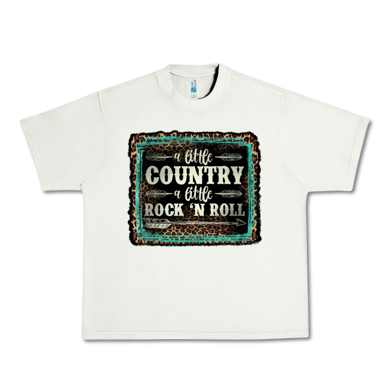 A Little Country A Little Rock N Roll Urban Heavy Tee by AdoDesignShop | Teevron