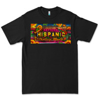 Black national hispanic heritage month license plate Premium Tee - BundleAndBundleShop