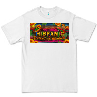 White national hispanic heritage month license plate Premium Tee - BundleAndBundleShop