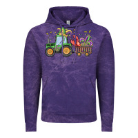 Cloud Purple mardi gras tractor Vintage Hoodie - MaliasSmallBusiness