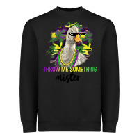 Black throw me something mister Heavyweight Sweatshirt - LillyAllenDesigns