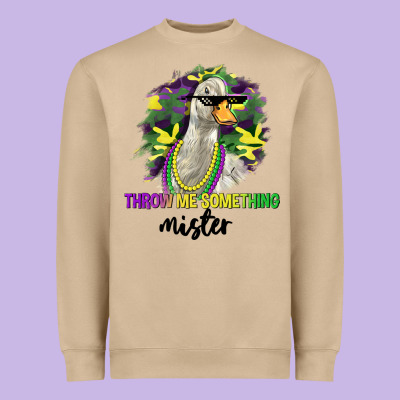 Throw Me Something Mister Heavyweight Sweatshirt Designed By Lillyallendesigns