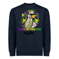 Navy throw me something mister Heavyweight Sweatshirt - LillyAllenDesigns