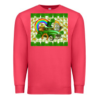 Cardinal St. Patrick's truck Premium Sweatshirt - CowGirlArtShop