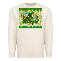 Sandshell St. Patrick's truck Premium Sweatshirt - CowGirlArtShop