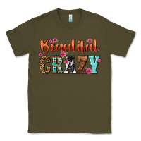 Army Green beautiful crazy Classic Tee - NancyCooperArtShop