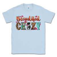 Dusty Blue beautiful crazy Classic Tee - NancyCooperArtShop