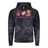 Cloud Black peace love cupid Vintage Hoodie - RanaPortraitStore