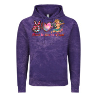 Cloud Purple peace love cupid Vintage Hoodie - RanaPortraitStore