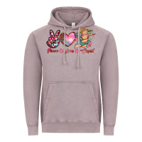 Vintage Zinc peace love cupid Vintage Hoodie - RanaPortraitStore