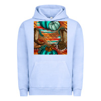 Pigment Grape Ice western thanksgiving seamless pattern Urban Hoodie - BundleAndBundleShop