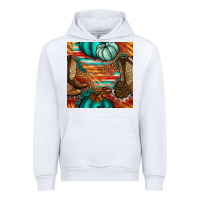White western thanksgiving seamless pattern Urban Hoodie - BundleAndBundleShop
